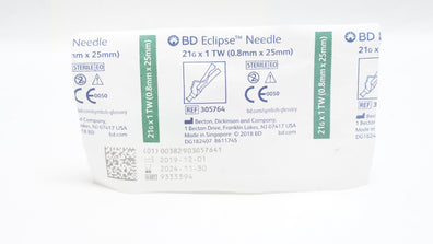 BD 305764 Eclipse Ndle 21G x 1TW